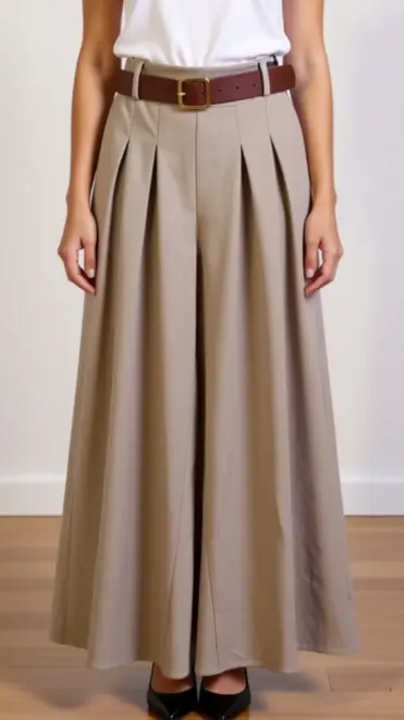 Garde-robe - Lange Broek - Taupe