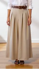 Garde-robe - Lange Broek - Beige