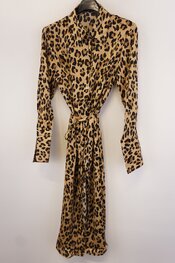 Garde-robe - Lang kleed - Zwart-beige