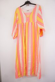 Garde-robe - Lang kleed - Geel-roze