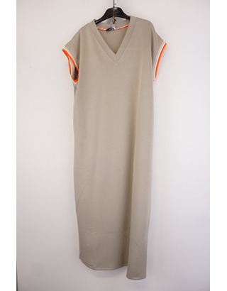 Garde-robe - Lang kleed - Taupe