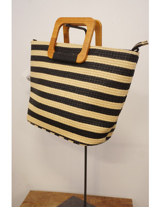 Garde-robe - Handtassen - Zwart-beige