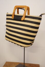 Garde-robe - Handtassen - Zwart-beige