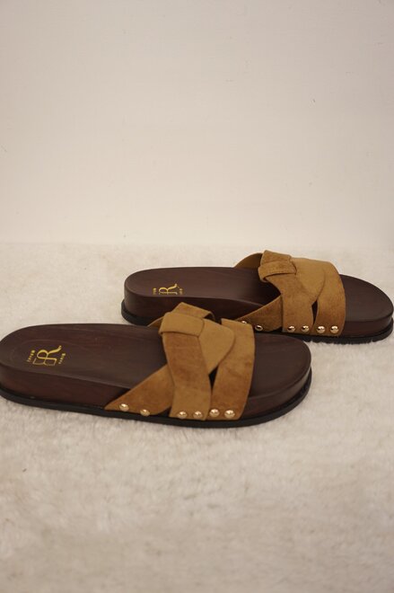 Garde-robe - Sandalen - Camel