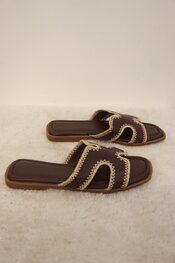 Garde-robe - Sandalen - Bruin