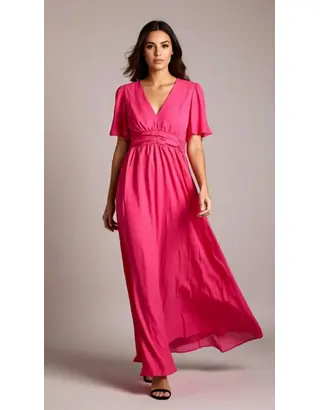 Garde-robe - Lang kleed - Fushia