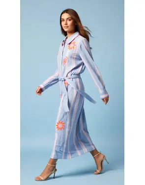 Garde-robe - Lang kleed - Blauw