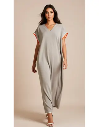 Garde-robe - Lang kleed - Taupe