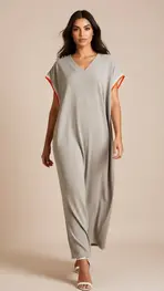 Garde-robe - Lang kleed - Taupe