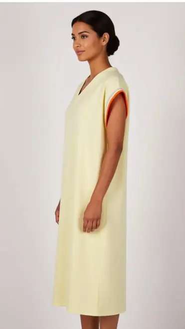 Garde-robe - Lang kleed - Geel