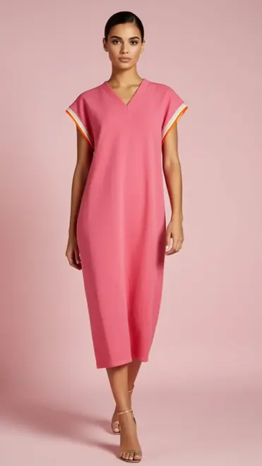 Garde-robe - Lang kleed - Roze