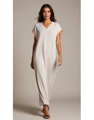 Garde-robe - Lang kleed - Beige