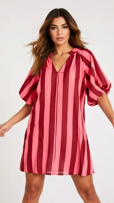 Garde-robe - Kort Kleedje - Roze