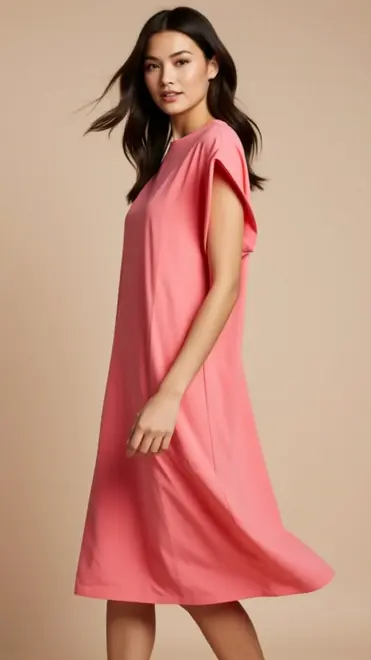 Garde-robe - Lang kleed - Coraal