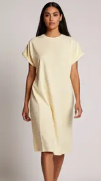 Garde-robe - Lang kleed - Geel