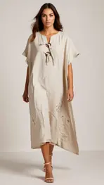 Garde-robe - Lang kleed - Beige