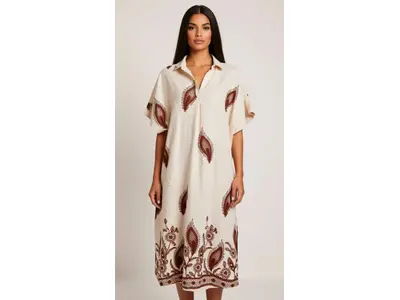 Garde-robe - Lang kleed - Beige