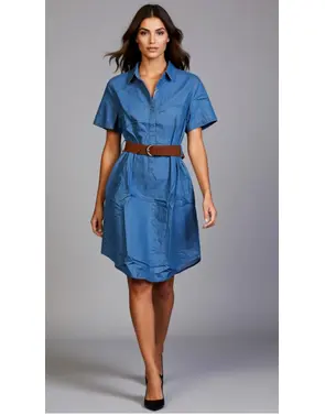 Garde-robe - Kort Kleedje - Jeans