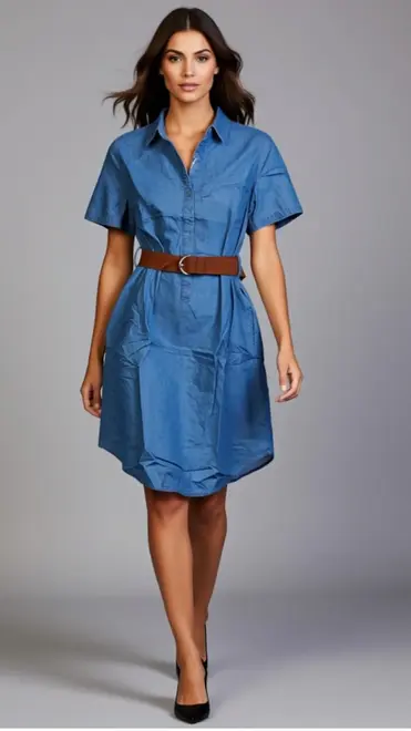 Garde-robe - Kort Kleedje - Jeans