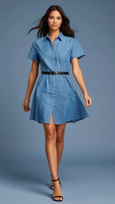 Garde-robe - Kort Kleedje - Jeans