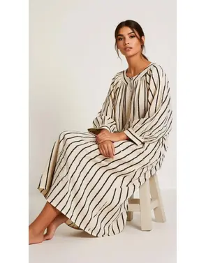 Garde-robe - Lang kleed - Beige