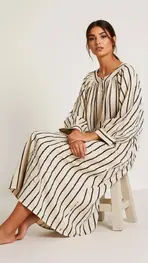 Garde-robe - Lang kleed - Beige