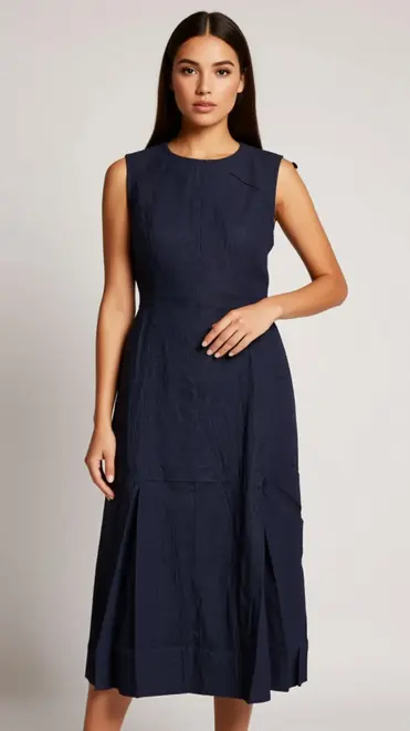 Garde-robe - Lang kleed - Donker jeans