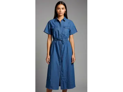 Garde-robe - Lang kleed - Jeans