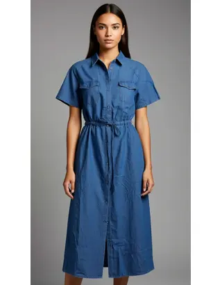 Garde-robe - Lang kleed - Jeans