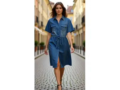 Garde-robe - Kort Kleedje - Jeans