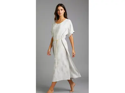 Garde-robe - Lang kleed - Bruin