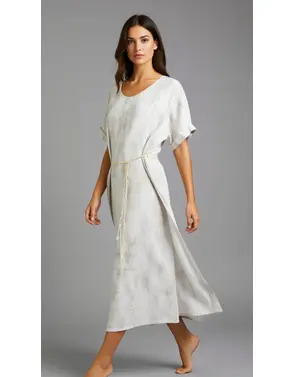 Garde-robe - Lang kleed - Bruin