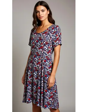 Garde-robe - Kort Kleedje - Rood