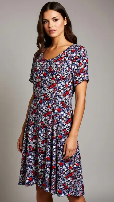 Garde-robe - Kort Kleedje - Rood