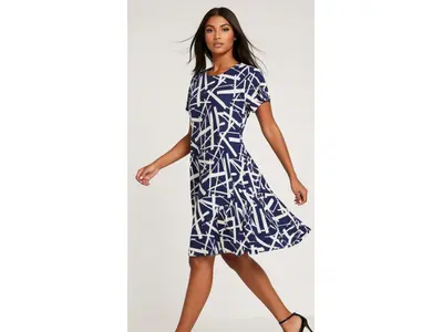 Garde-robe - Kort Kleedje - Blauw