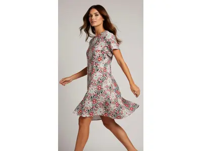 Garde-robe - Kort Kleedje - Rood