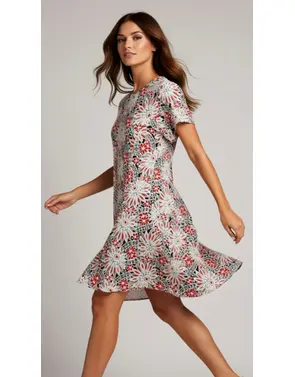 Garde-robe - Kort Kleedje - Rood