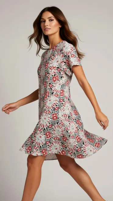 Garde-robe - Kort Kleedje - Rood