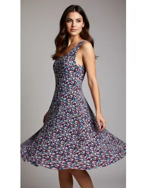 Garde-robe - Kort Kleedje - Turquoise