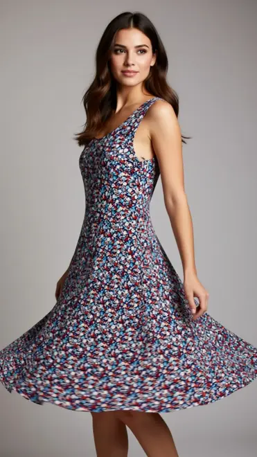 Garde-robe - Kort Kleedje - Turquoise