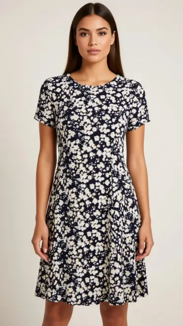 Garde-robe - Kort Kleedje - Geel