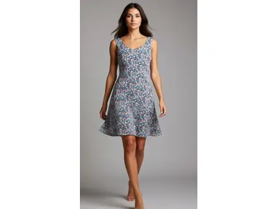 Garde-robe - Kort Kleedje - Turquoise