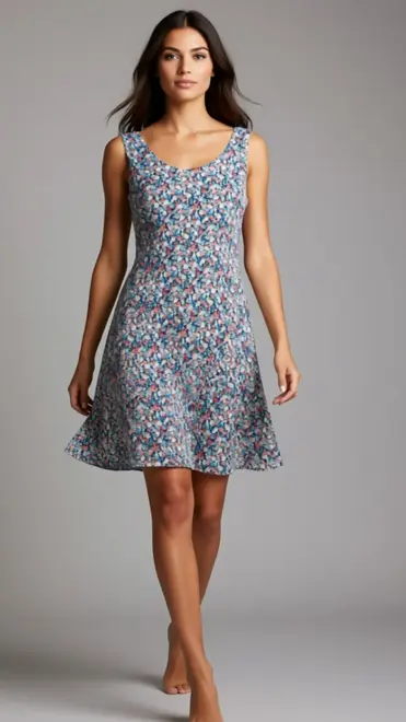 Garde-robe - Kort Kleedje - Turquoise