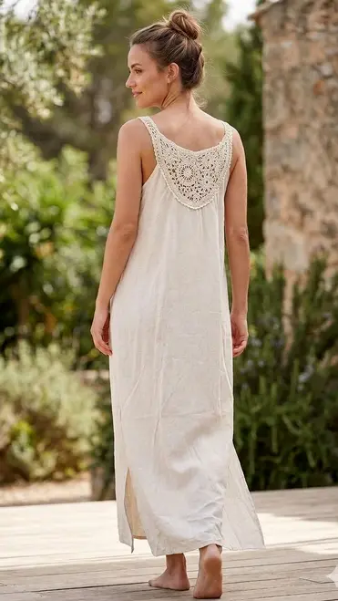 Garde-robe - Lang kleed - Beige