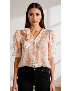 Garde-robe - Blouse - Oranje