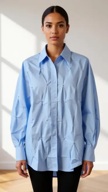 Garde-robe - Blouse - Blauw