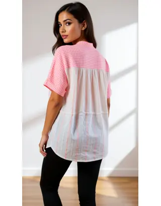 Garde-robe - Blouse - Roze-beige