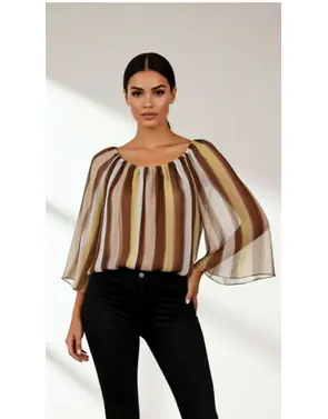 Garde-robe - Top - Bruin