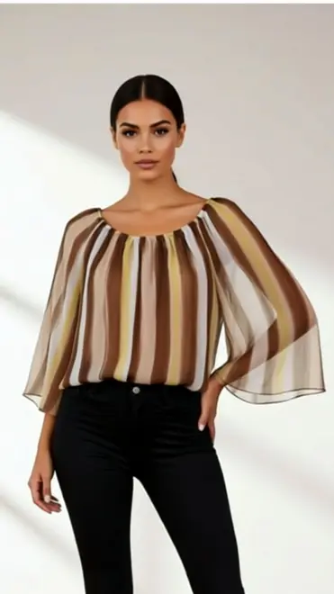 Garde-robe - Top - Bruin