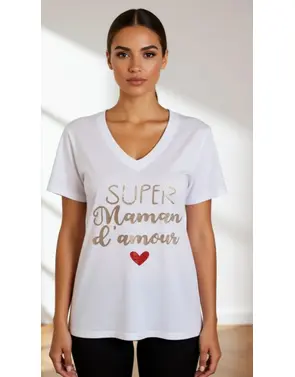 Garde-robe - T-shirt - Goud